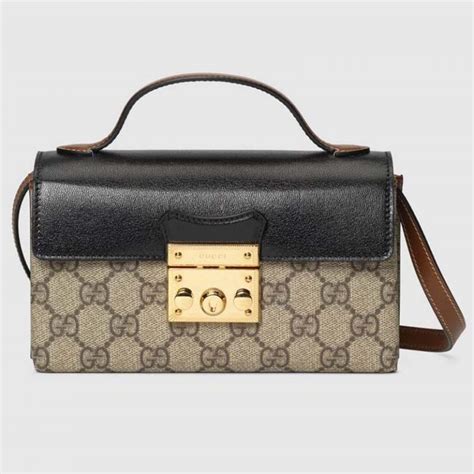 mini borsa padlock gucci|gucci padlock purse.